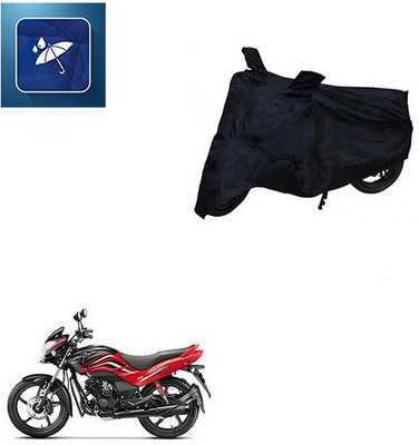 Atulit enterprises Two Wheeler Cover for Honda(Passion Xpro, Black)