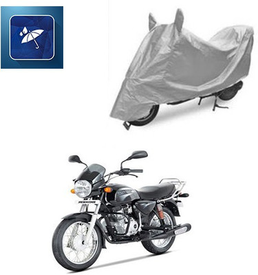 Atulit enterprises Two Wheeler Cover for Bajaj(Boxer, Silver)