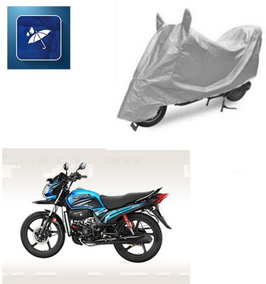 Atulit enterprises Two Wheeler Cover for Honda(Passion Pro TR, Silver)