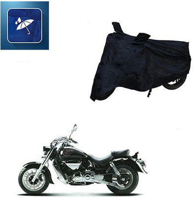 Gavya Two Wheeler Cover for Hyosung(ST7, Black)