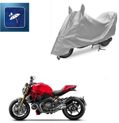 Atulit enterprises Two Wheeler Cover for Ducati(Monster 795, Silver)