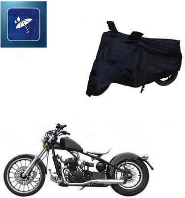 Atulit enterprises Two Wheeler Cover for Harley Davidson(Bobber 350, Black)