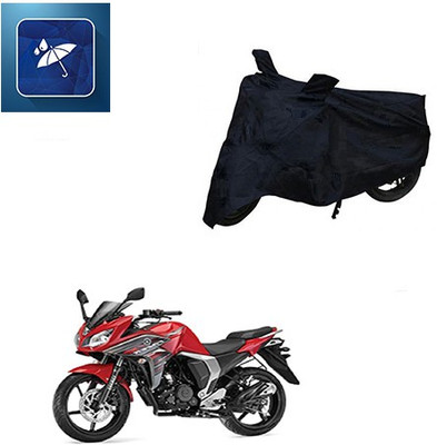 Atulit enterprises Two Wheeler Cover for Yamaha(Fazer, Black)