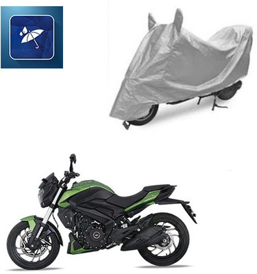 Atulit enterprises Two Wheeler Cover for Bajaj(Dominar, Silver)