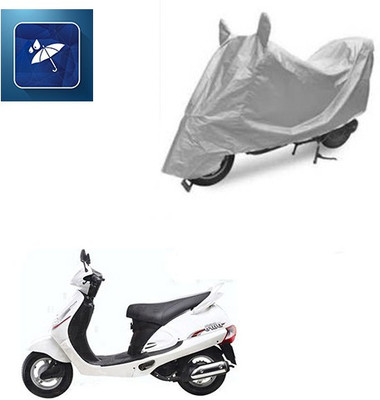 Atulit enterprises Two Wheeler Cover for Mahindra(Rodeo, Silver)