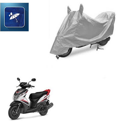 Atulit enterprises Two Wheeler Cover for Yamaha(Ray Z, Silver)