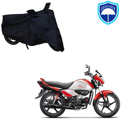 RPSENTTERPR Waterproof Two Wheeler Cover for Hero(Splendor I Smart, Black)