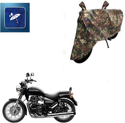 Atulit enterprises Two Wheeler Cover for Royal Enfield(Thunderbird 500, Multicolor)