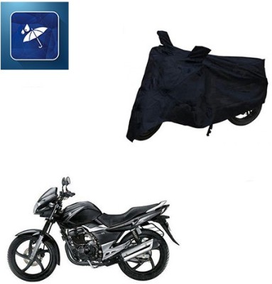 Atulit enterprises Two Wheeler Cover for Suzuki(GS 150R, Black)