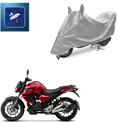 Atulit enterprises Two Wheeler Cover for Yamaha(FZ-S, Silver)