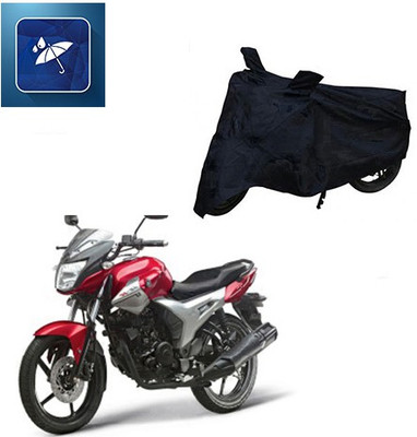 Atulit enterprises Two Wheeler Cover for Yamaha(SZ X, Black)