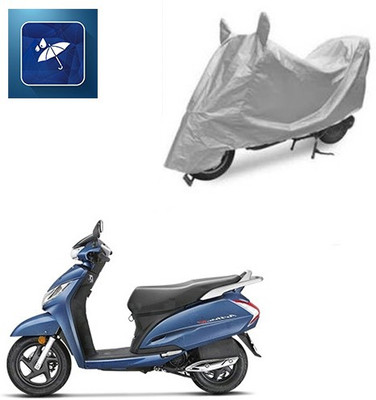 Atulit enterprises Two Wheeler Cover for Honda(Activa 125, Silver)