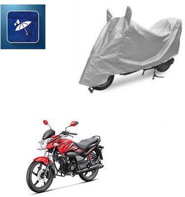 SRENTERPRISES Two Wheeler Cover for Hero(Passion Xpro, Silver)