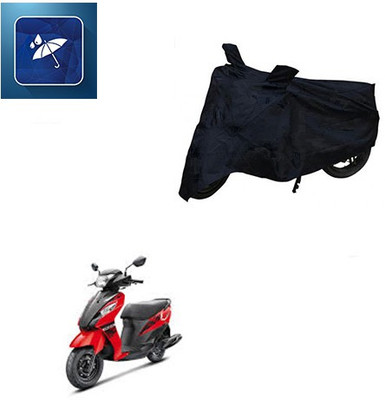 Atulit enterprises Two Wheeler Cover for Suzuki(Let's, Black)