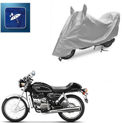 Atulit enterprises Two Wheeler Cover for Hero(Splendor Pro Classic, Silver)