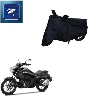 Atulit enterprises Two Wheeler Cover for Suzuki(Intruder, Black)