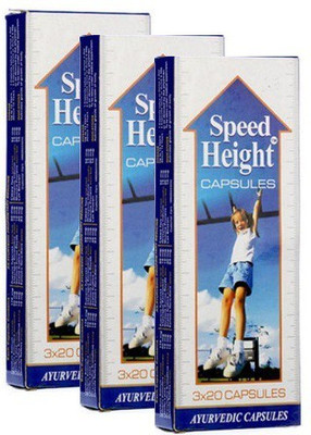 Speed Height 3 x 60 = 180 Capsules(3 x 20 No)
