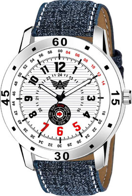 Fadiso Fashion Fadiso 201-Wite Chronograph Pattern Analog Watch  - For Men