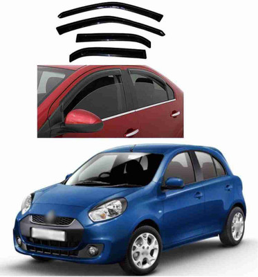 CARSHADE For Non-convertibles Front, Rear Wind Deflector(Tinted Renault Kwid)