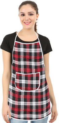 E-Retailer Cotton Home Use Apron - Free Size(Multicolor, Single Piece)