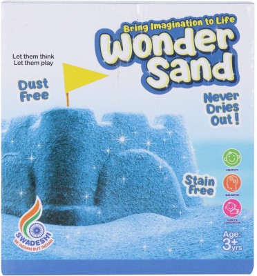 PEZYOX Blue Wonder Sand 500 Grams for Play. Smooth Sand for Kids
