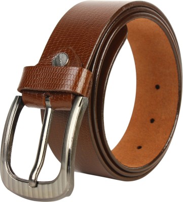 Autarky Men Casual, Party, Formal Brown Genuine Leather Belt