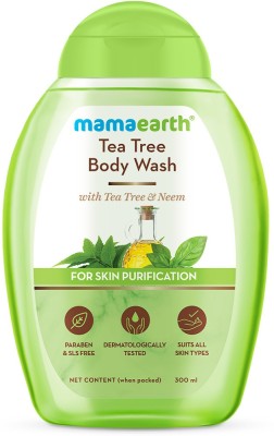 Mamaearth Tea Tree Body Wash For Skin Purification With Tea Tree & Neem(300 ml)