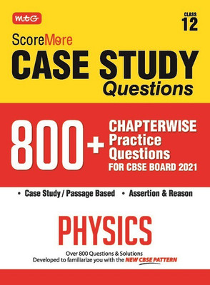 Scoremore Case Study Chapterwise Practice Questions Physics Class 12(English, Paperback, unknown)