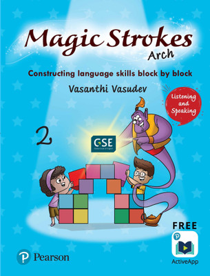Magic Strokes (Arch): Listening & Speakingfor CBSE, ICSE Class 2: aligned to Global Scale of English(GSE) by Pearson(English, Paperback, Vasanthi Vasudev)