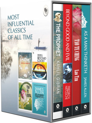 Most Influential Classics of All Time (Box Set of 4 Books)(Paperback, Lao Tzu, Friedrich Nietzsche, James Allen, Kahlil Gibran)