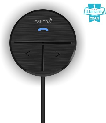 TANTRA v5.0 Car Bluetooth Device with MP3 Player, 3.5mm Connector, Audio Receiver(Black)