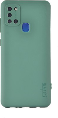 Mystry Box Back Cover for Samsung Galaxy A21s(Green, Flexible, Silicon, Pack of: 1)