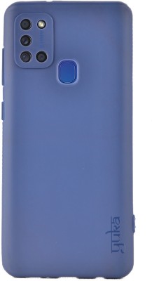 Mystry Box Back Cover for Samsung Galaxy A21s(Blue, Flexible, Silicon, Pack of: 1)