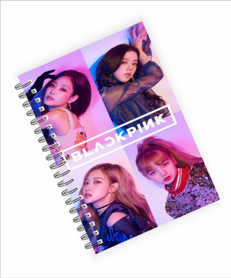 craft maniacs KPOP BLACKPINK COLLECTION A5 Diary RULED 160 Pages(Multicolor)
