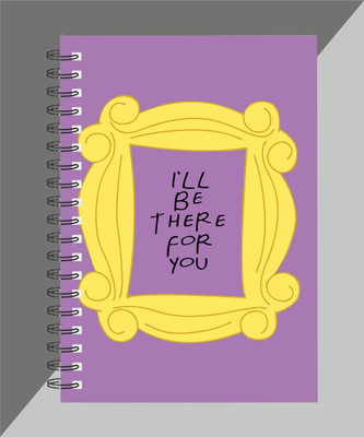 craft maniacs FRIENDS COLLECTION A5 Diary RULED 160 Pages(Multicolor)