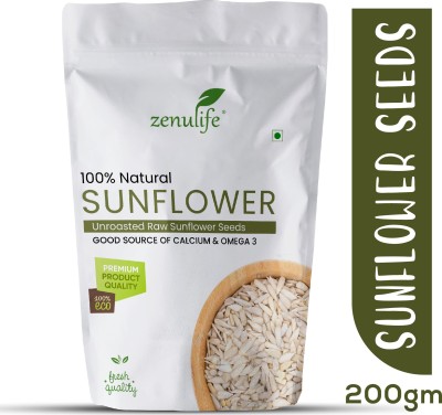 zenulife Organic Sunflower Seeds Sunflower Seeds(200 g)