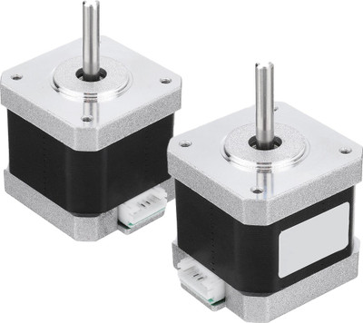 REES52 NEMA17 4 kg-cm Stepper Motor , 2 Pcs Nema 17 4 Kg-cm Bipolar Stepper Motor 10mm shaft For 3D Printer Motor Control Electronic Hobby Kit