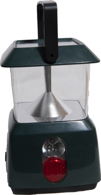 SOLAR UNIVERSE INDIA Multipurpose Camping Solar LED Lantern with Pest Repeller, Remote Control, 3 Light Modes & Inbuilt Solar Panel 6 hrs Lantern Emergency Light(Green)