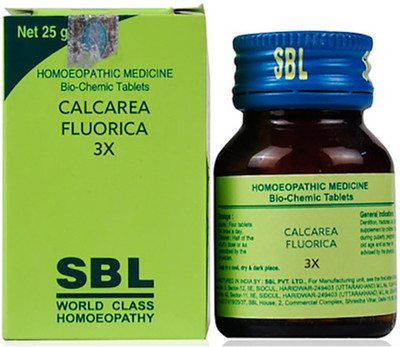 SBL Calcarea Fluorica 3X Tablets(25 g)