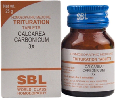 SBL Calcarea Carbonicum 3X Tablets(25 g)