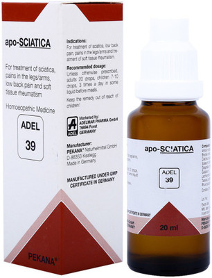 ADEL 39 Apo-Sciatica Drops(4 x 20 ml)