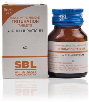 SBL Aurum Muriaticum 6X Tablets(25 g)