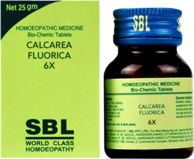 SBL Calcarea Fluorica_3 6X Tablets(3 x 25 g)