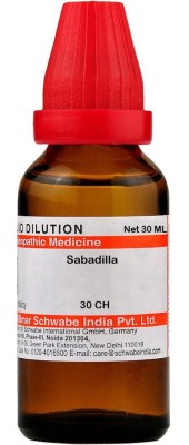 Dr.Willmar Schwabe India Sabadilla 30 CH Dilution(30 ml)