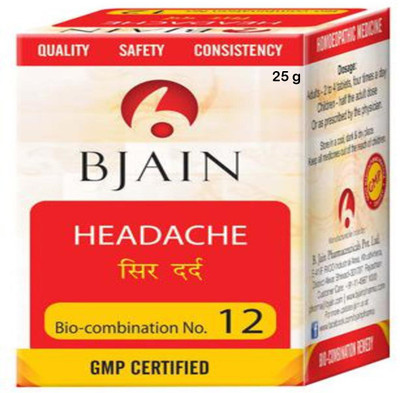 Bjain Bio-Combination No. 12 Tablets(25 g)