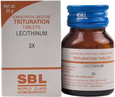 SBL Lecithinum 3X Tablets(25 g)