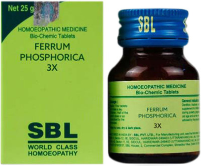 SBL Ferrum Phosphoricum 3X Tablets(25 g)