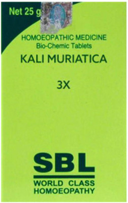 SBL Kali Muriatica 3X Tablets(25 g)