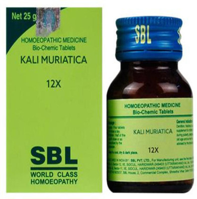 SBL Kali Muriatica 12X Tablets(25 g)