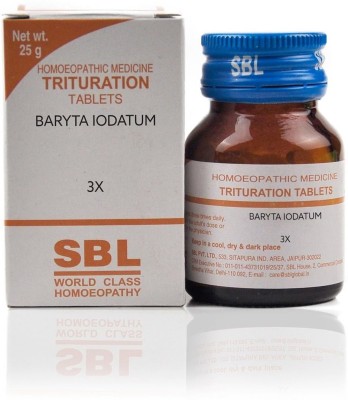 SBL Baryta Iodatum 3X Tablets(25 g)